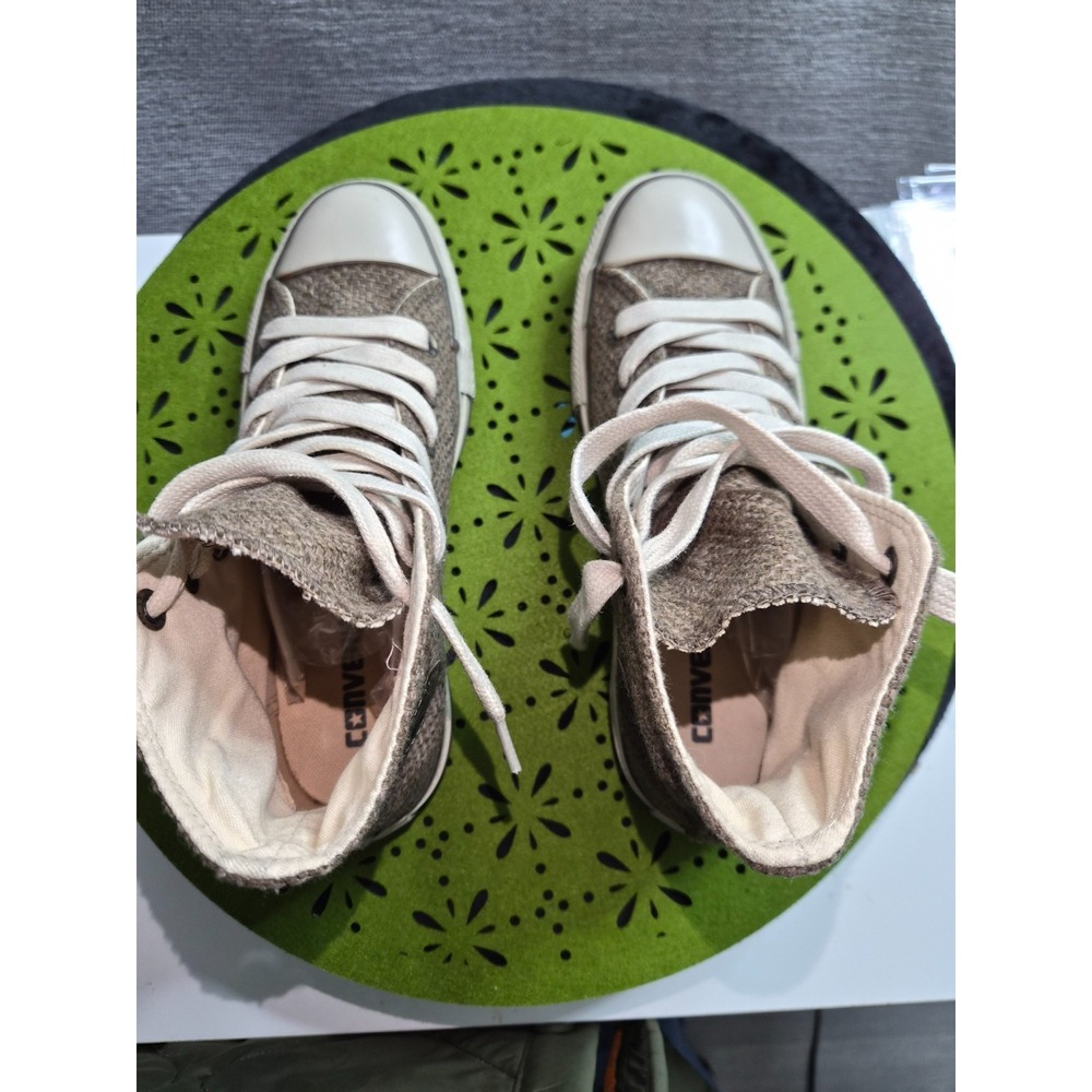 Converse Chuck Taylor All Star Unisex US M4/W6 Shoes Tweed Brown White Sneakers - Picture 5 of 8